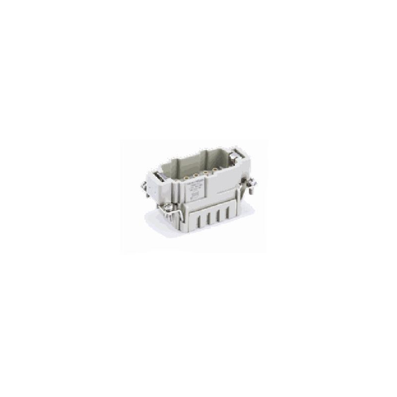 Insert HVE, Raccordement à Sertir, mâle, 5 pin, 16A, Polycarbonate, 10B 